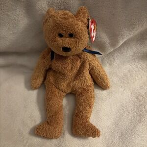 TY Beanie Baby - "Fuzz" The Bear